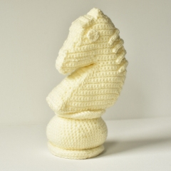 Chess Knight amigurumi by The Flying Dutchman Crochet Design