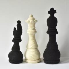 Chess Set amigurumi by The Flying Dutchman Crochet Design