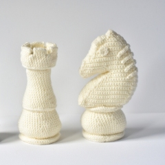 Chess Set amigurumi pattern by The Flying Dutchman Crochet Design