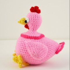 Chicken and Eggs amigurumi by The Flying Dutchman Crochet Design