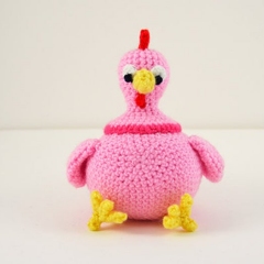 Chicken and Eggs amigurumi pattern by The Flying Dutchman Crochet Design