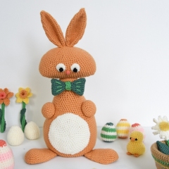 Easter Bunny and Chicks Set amigurumi pattern by The Flying Dutchman Crochet Design
