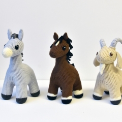 Farm Animals Set amigurumi by The Flying Dutchman Crochet Design