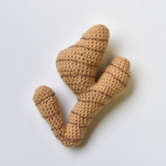 Ginger Root amigurumi by The Flying Dutchman Crochet Design