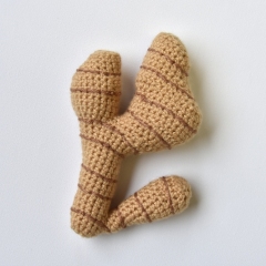 Ginger Root amigurumi pattern by The Flying Dutchman Crochet Design