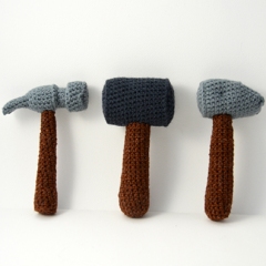 Hammer Time! amigurumi by The Flying Dutchman Crochet Design