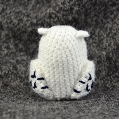 Henry the Snowy Owl amigurumi pattern by The Flying Dutchman Crochet Design
