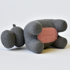 Hippo amigurumi by The Flying Dutchman Crochet Design