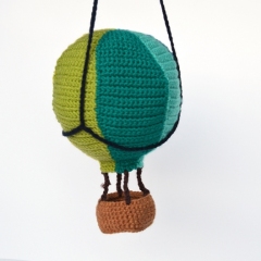 Hot Air Balloon amigurumi pattern by The Flying Dutchman Crochet Design