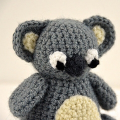 Koala amigurumi pattern by The Flying Dutchman Crochet Design