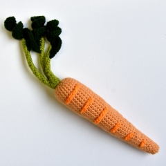 Large Carrot amigurumi by The Flying Dutchman Crochet Design