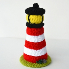 Lighthouse amigurumi pattern by The Flying Dutchman Crochet Design