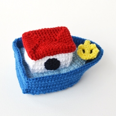 Little Boat amigurumi pattern by The Flying Dutchman Crochet Design