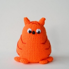 Little Fat Cat amigurumi pattern by The Flying Dutchman Crochet Design