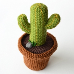 Mexican Cactus amigurumi by The Flying Dutchman Crochet Design
