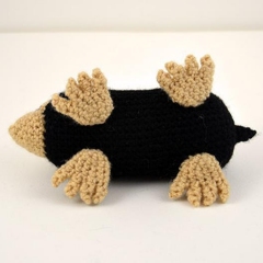 Molly the Mole amigurumi by The Flying Dutchman Crochet Design