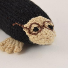 Molly the Mole amigurumi pattern by The Flying Dutchman Crochet Design