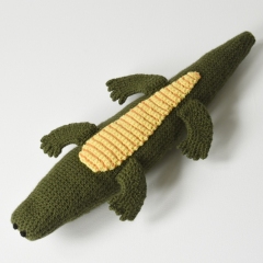 Mr. Crocodile amigurumi pattern by The Flying Dutchman Crochet Design