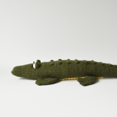 Mr. Crocodile amigurumi by The Flying Dutchman Crochet Design