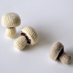 Mushrooms amigurumi pattern by The Flying Dutchman Crochet Design