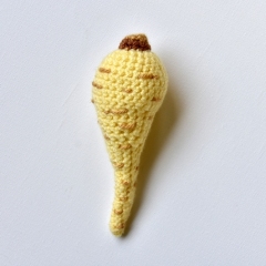 Parsnip Carrot Vegetable amigurumi pattern by The Flying Dutchman Crochet Design