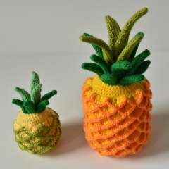 Pineapple Set amigurumi pattern by The Flying Dutchman Crochet Design