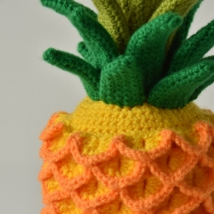 Pineapple amigurumi pattern by The Flying Dutchman Crochet Design