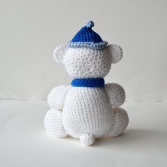 Polar Bear amigurumi pattern by The Flying Dutchman Crochet Design