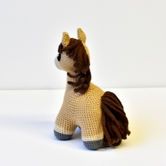 Pony amigurumi pattern by The Flying Dutchman Crochet Design