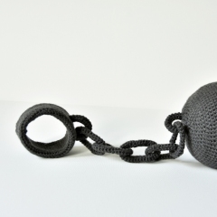 Prison Ball and Chain amigurumi pattern by The Flying Dutchman Crochet Design