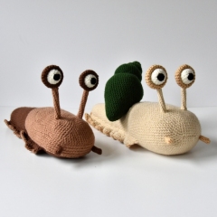 Slimy Snails Set amigurumi pattern by The Flying Dutchman Crochet Design