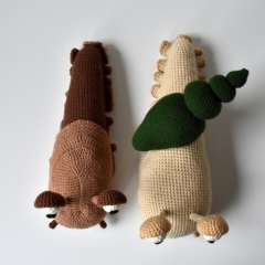 Slimy Snails Set amigurumi by The Flying Dutchman Crochet Design