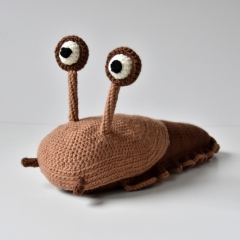 Slug amigurumi by The Flying Dutchman Crochet Design