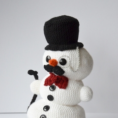 Snowman Set of Three amigurumi by The Flying Dutchman Crochet Design