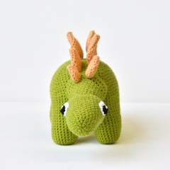 Stegosaurus Dinosaur amigurumi by The Flying Dutchman Crochet Design
