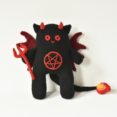 The Devil amigurumi pattern by The Flying Dutchman Crochet Design