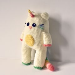 Unicorn Cat amigurumi pattern by The Flying Dutchman Crochet Design