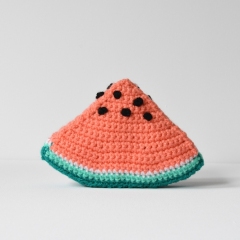 Watermelon Slices amigurumi by The Flying Dutchman Crochet Design