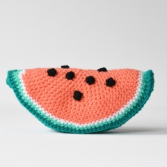 Watermelon Slices amigurumi pattern by The Flying Dutchman Crochet Design