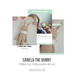 Canela the bunny amigurumi pattern by O Recuncho de Jei