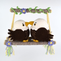 Feathered Friends amigurumi pattern by Janine Holmes at Moji-Moji Design
