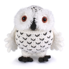 Three Little Owls - Sylvie, Eddie and Barney amigurumi pattern by Janine Holmes at Moji-Moji Design