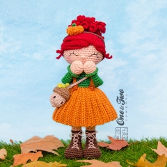 Abby the Autumn Dolly amigurumi by One and Two Company
