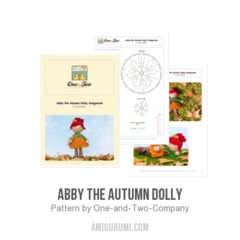 Abby the Autumn Dolly amigurumi pattern by One and Two Company