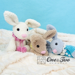 Bubble the Little Bunny amigurumi by One and Two Company