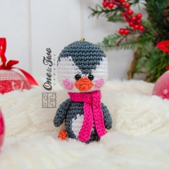 Christmas Ornaments - Reindeer, Penguin and Polar Bear  amigurumi pattern by One and Two Company