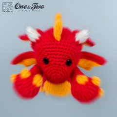 Felix the Baby Dragon amigurumi by One and Two Company