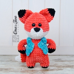 Franklin the Little Fox amigurumi by One and Two Company