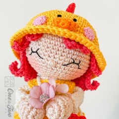 Goldie the Chicken Dolly amigurumi by One and Two Company