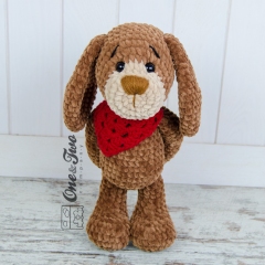 Joe the Puppy amigurumi pattern by One and Two Company